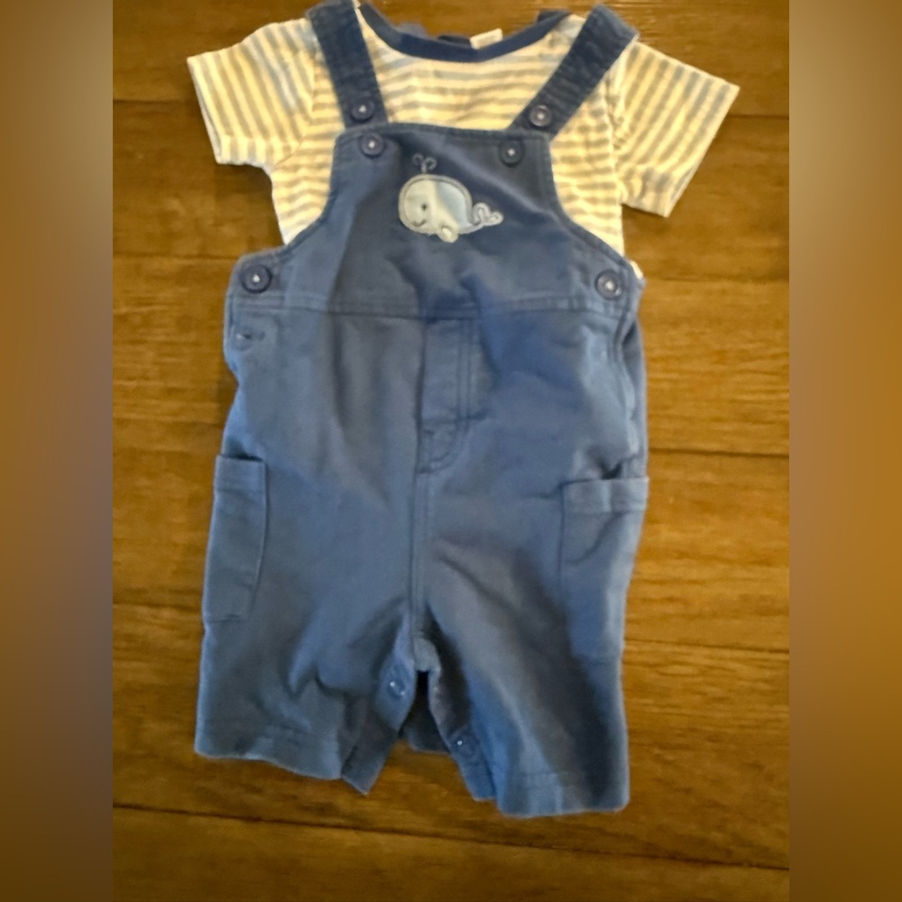 Blue‎ Whale Kids Overalls 12 months